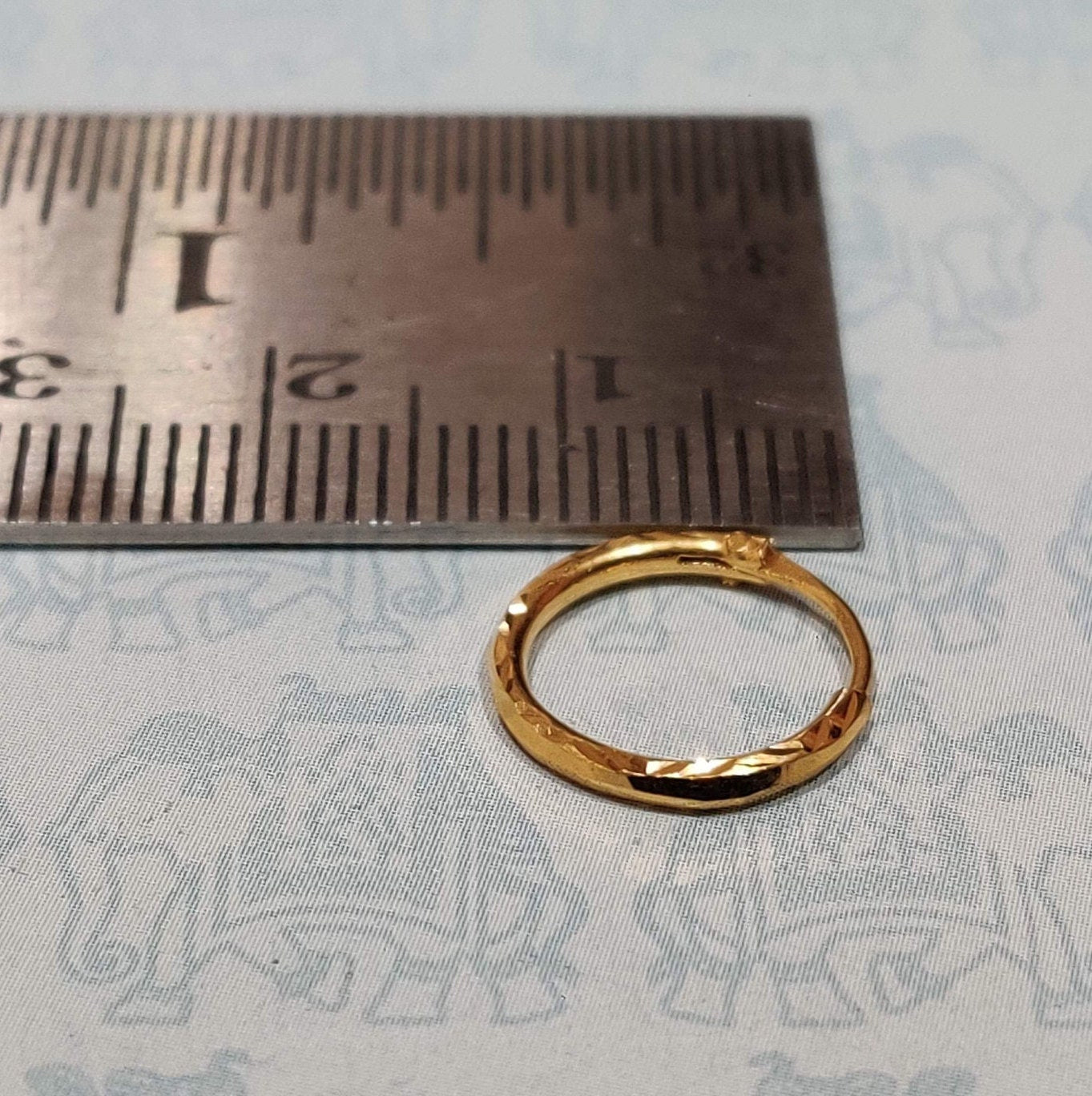 22K Yellow Real Gold Hoops & Earrings, Minimalist, Dainty, Gift For Her, Handmade, Hoop Earrings, Ballies, Light Weight, Huggies